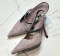 Туфли Brunello Cucinelli женский замша розовый 148929-1
