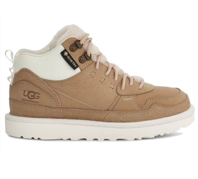 Угги Ugg женский кожа бежевый 132454