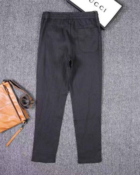 Мужские брюки Hermès мужской черный 143623-2