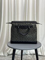 Мужская сумка Goyard мужской кожа черный 173011-4
