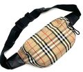 Мужская сумка слинг Burberry мужской текстиль бежевый 123794-1