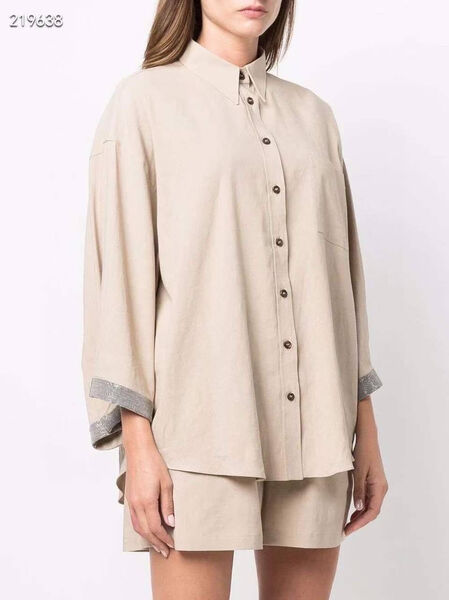 Костюм Brunello Cucinelli женский бежевый 116502-2