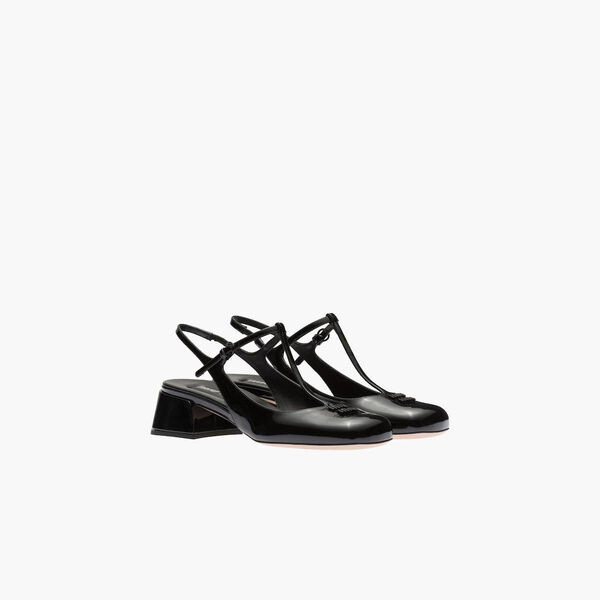 Туфли Miu Miu женский кожа черный 115019-3