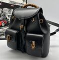 Рюкзак Gucci женский кожа черный 102395-1