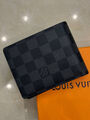 Мужской портмоне Louis Vuitton мужской кожа черный 173922-3