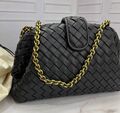 Сумка Bottega Veneta женский кожа черный 159128-1