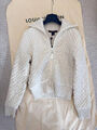 Кардиган Louis Vuitton женский вязаная ткань белый 172336-2