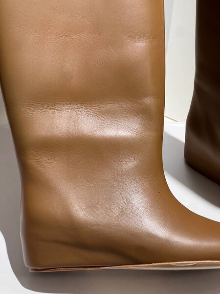 Сапоги Jil Sander женский кожа 163320-4
