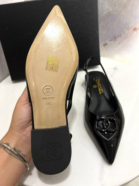 Туфли Christian Dior женский кожа черный 180652-4