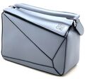 Сумка Loewe женский кожа страуса светло-голубой 102775