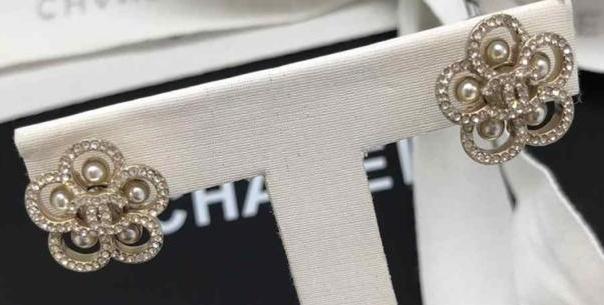 Серьги Chanel бронзовый 70556