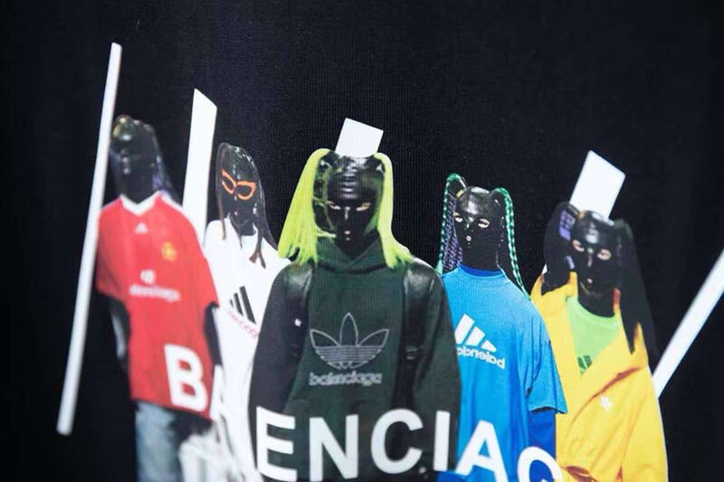 Мужская футболка Balenciaga мужской черный 151300-7