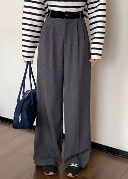 Брюки Maison Margiela женский графитовый 169217