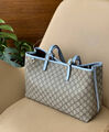 Сумка Gucci женский канва графитовый 196374-2