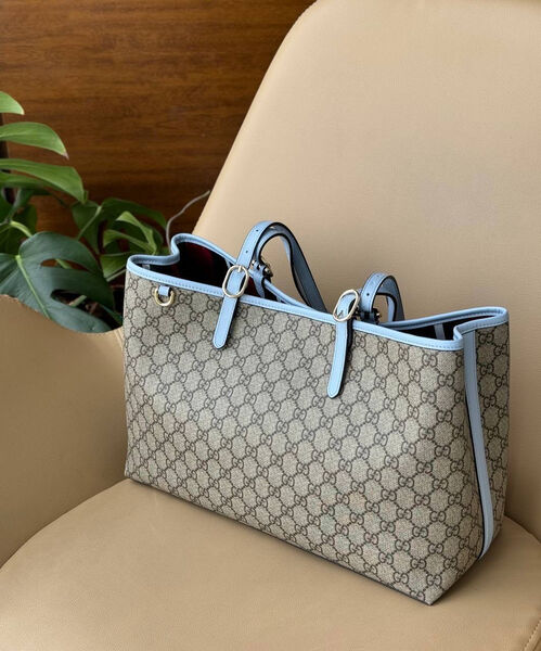 Сумка Gucci женский канва графитовый 196374-2