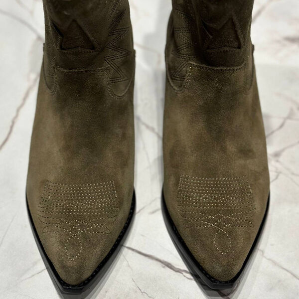 Сапоги Golden Goose женский замша болотный 167237-2