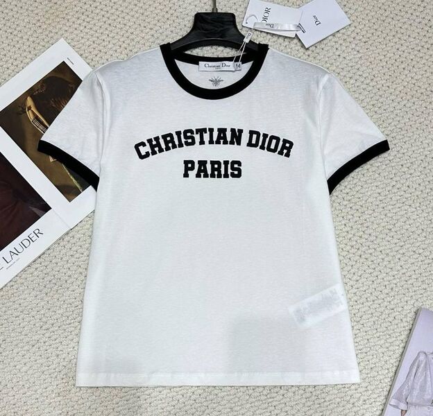 Футболка Christian Dior женский белый 178471