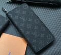 Мужской портмоне Louis Vuitton мужской канва черный 122028-1