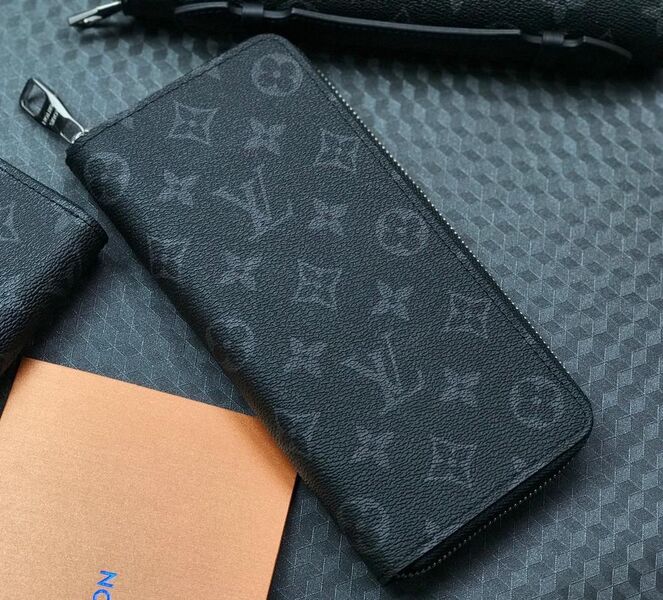 Мужской портмоне Louis Vuitton мужской канва черный 122028