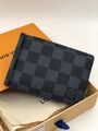 Зажим для купюр Louis Vuitton мужской кожа epi серый 22866