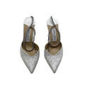 Босоножки Jimmy Choo женский кожа белый 12398-2