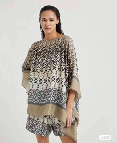 Костюм Brunello Cucinelli женский графитовый 154909-2