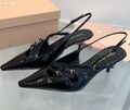 Туфли Miu Miu женский кожа черный 133781-1