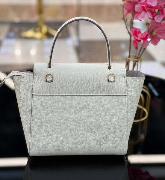 Сумка Celine Belt Nano женский кожа белый 142387-2