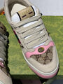 Кеды Gucci женский кожа swift светло-розовый 109708-3