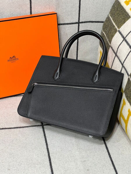 Сумка Hermès Birkin En Desordre женский кожа черный 119952-2