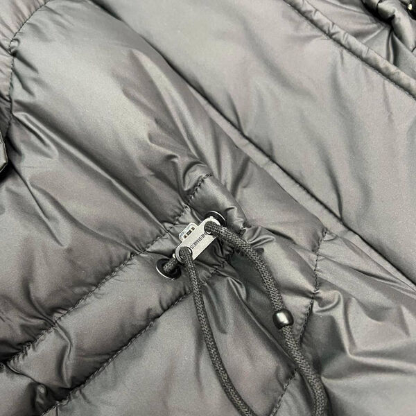 Пуховик Hermès женский черный 127667-4