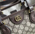 Сумка Gucci женский канва бежевый 142012-6