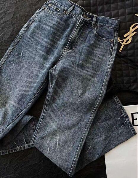 Джинсы Saint Laurent женский джинса синий 102476