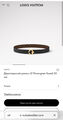 Ремень двухсторонний Louis Vuitton женский кожа черный 188127-2