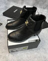 Ботильоны Chanel женский кожа черный 126122-3