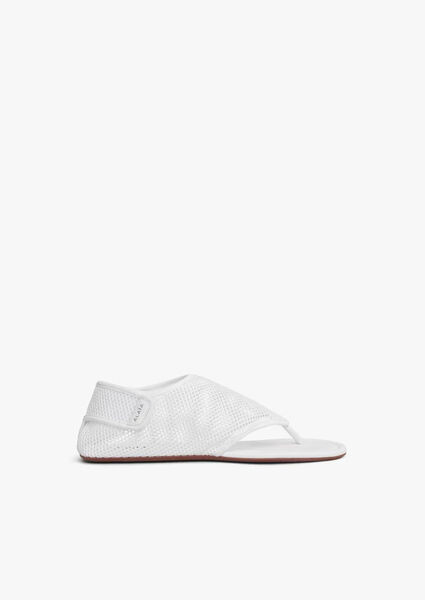 Сандалии Alaïa женский сетка белый 192705-3