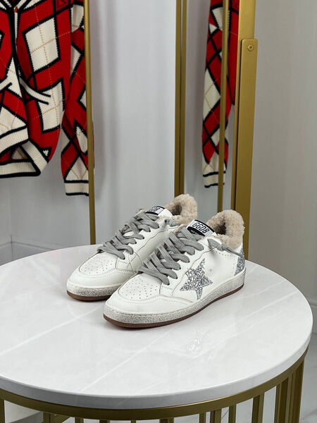 Кеды Golden Goose женский кожа белый 132625-2