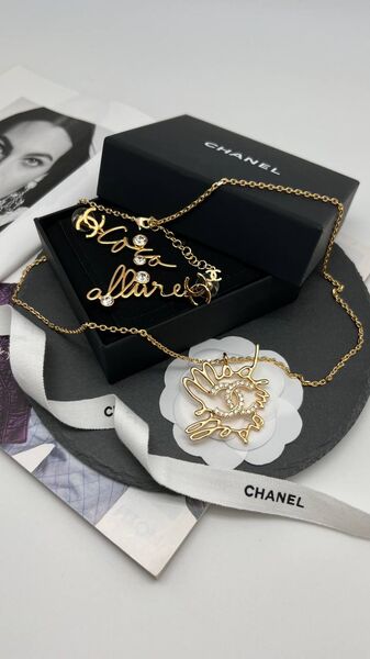 Колье Chanel бронзовый 175985-3
