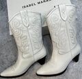 Сапоги Isabel Marant женский кожа белый 126104-1