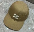 Кепка Miu Miu женский бежевый 153438-1