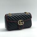 Сумка Gucci Gg Marmont женский кожа черный 75161-3