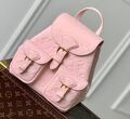 Рюкзак Louis Vuitton женский кожа розовый 150382-1