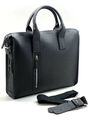 Мужской портфель Hermès мужской кожа черный 103971-11
