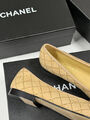 Балетки Chanel женский замша бежевый 182836-3