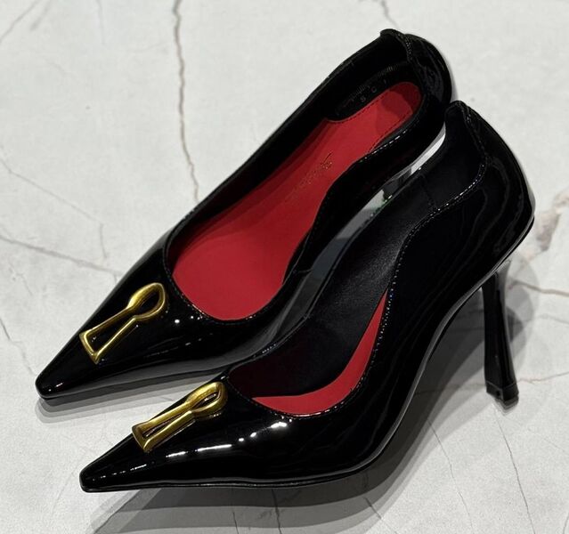 Туфли Schiaparelli женский кожа swift черный 172638