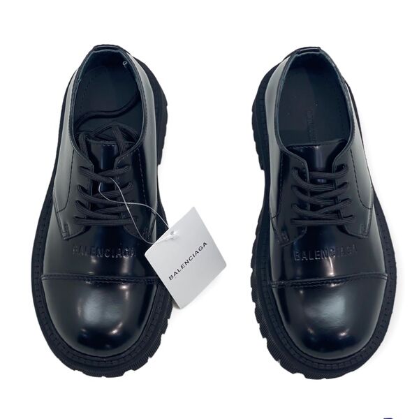 Ботинки Balenciaga женский кожа черный 13380-2