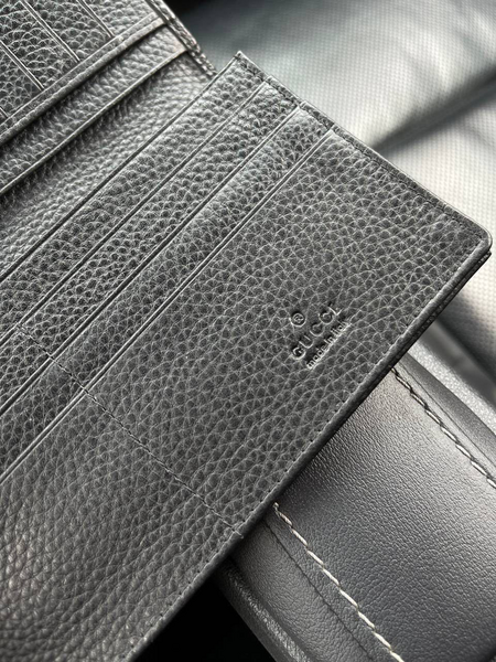Мужской купюрник Gucci мужской кожа черный 51902-5