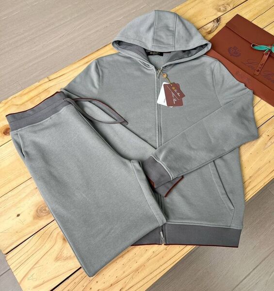 Мужской костюм Loro Piana мужской графитовый 145554