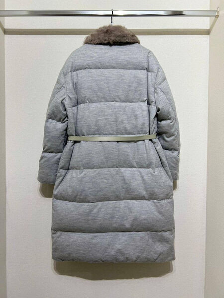 Пуховик Loro Piana женский графитовый 165024-2
