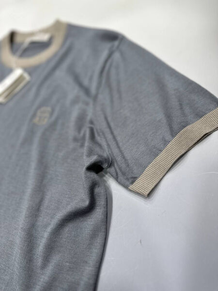 Мужская футболка Brunello Cucinelli мужской графитовый 145900-6